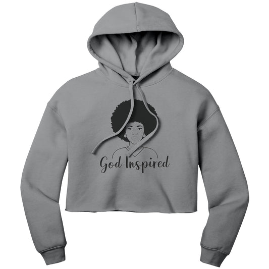 God Inspired | Bella Women's Fleece Hoodie for Christian Woman Afro Hair
